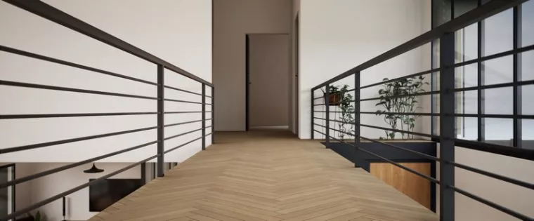 Création d'un garde-corps en aluminium dans un salon moderne, Saint-Louis, RGM MULTI SERVICES