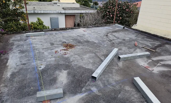 Création d'une sur toiture à partir d'une dalle béton sur Cilaos à la Réunion, Saint-Louis, RGM MULTI SERVICES